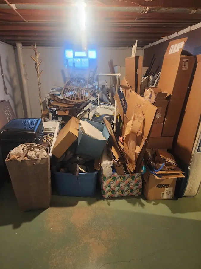 Roll-off dumpster container at job site for Construction Dumpster Rental in Kenmore